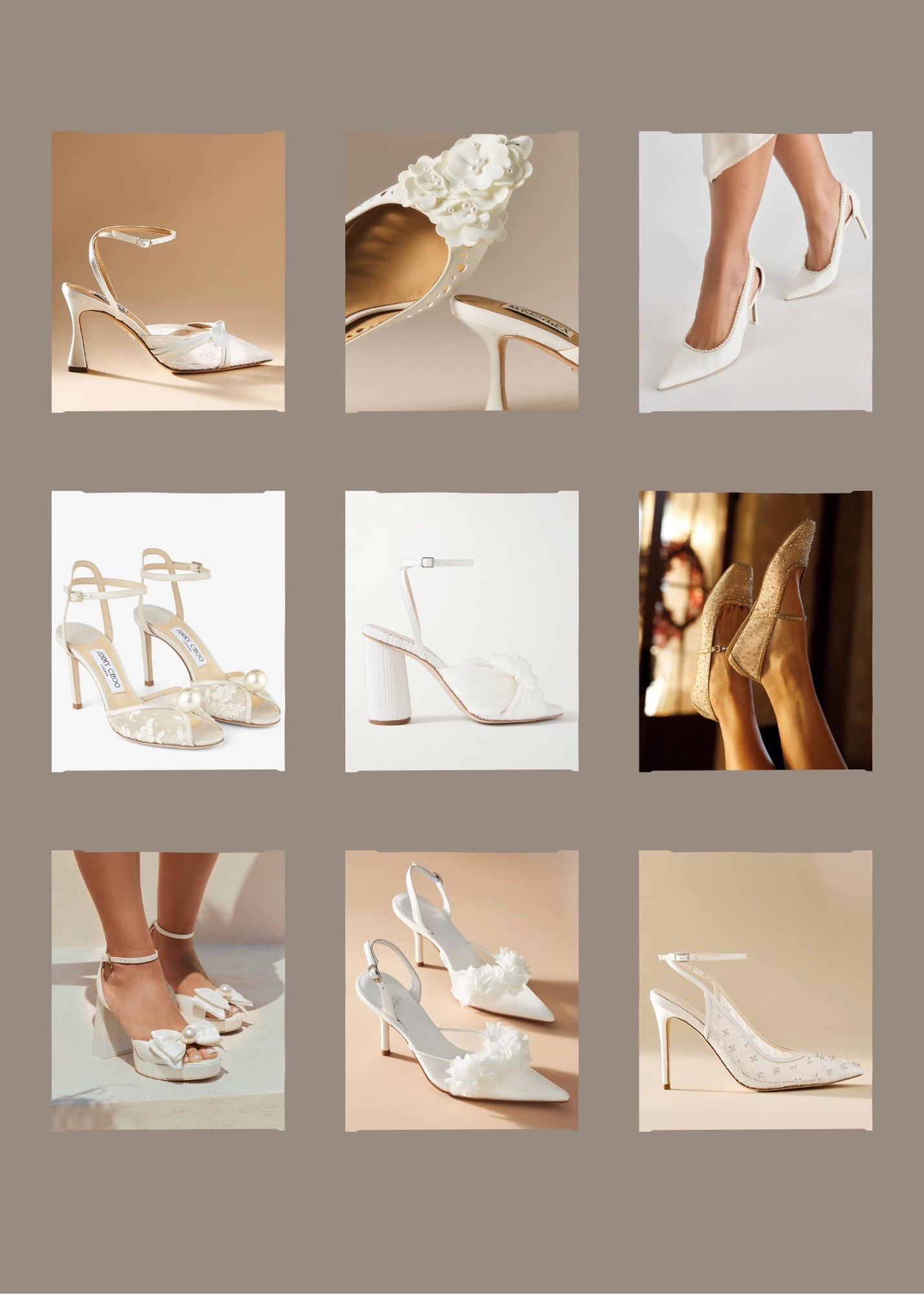 stunning shoes to go with your gown!