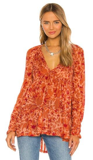 Free People Dark Romantic Tunic in Red. Size XS, M, L. | Revolve Clothing (Global)