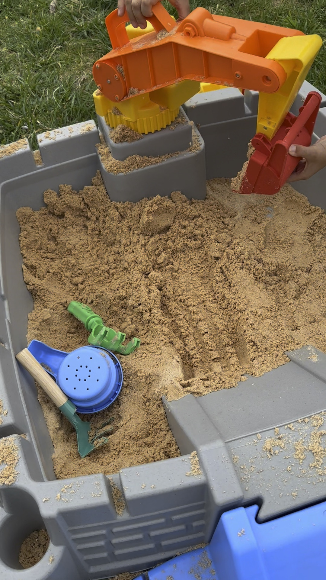 my kids LOVE this sandbox!! comes with a bunch of trucks and shovels too! (will add the amazon link once it’s back in stock on there!)

#LTKfindsunder100 #LTKkids #LTKfamily