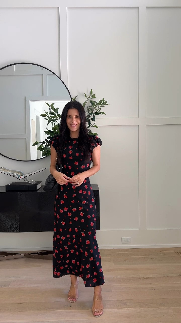 Church Sunday dress. Reminds me of something from reformation 😍
Floral maxi dress (5’4” wearing xs) 

#LTKWorkwear #LTKItBag