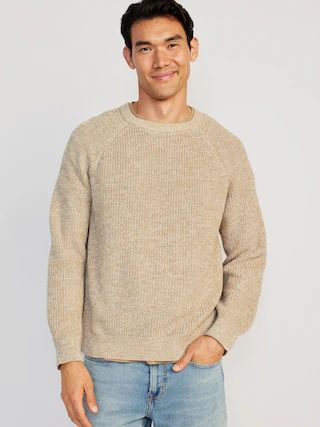 Crew-Neck Raglan Sweater for Men | Old Navy (US)