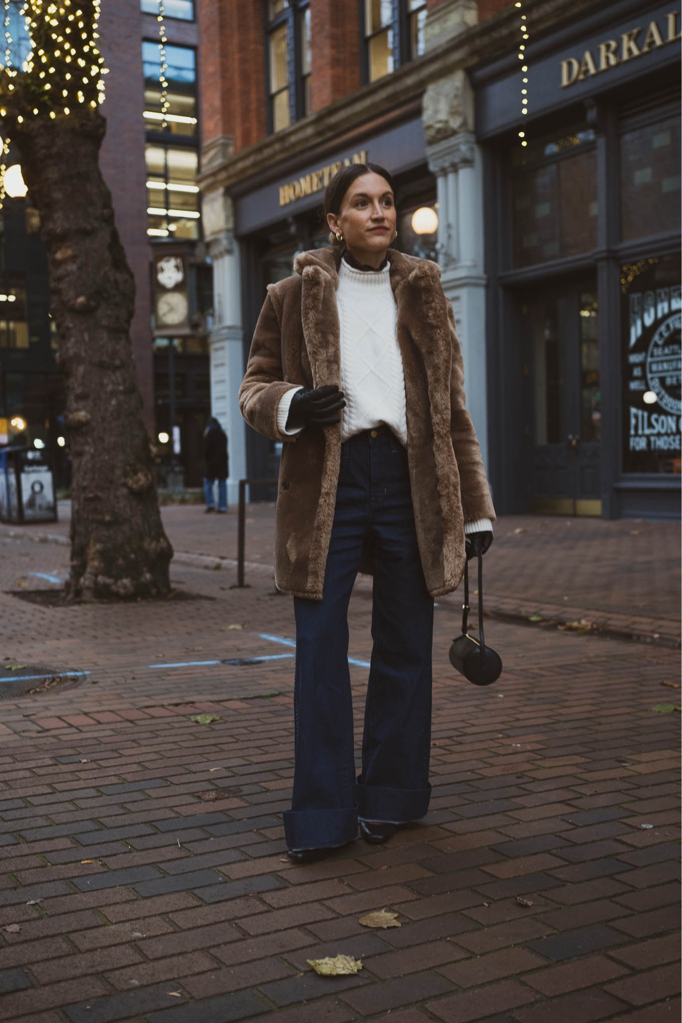 Holiday Outfit Inspiration From @JCrew

This look, straight from the J.Crew holiday collection, features a super soft cable knit sweater (true to size), a chic faux fur coat, embellished denim trousers, and snakeskin embossed Mary Jane heels (surprisingly comfortable!) I’ve accessorized with some sparkly hoop earrings, leather gloves, and a baguette bag. 

#InJcrew #ad

#LTKSeasonal #LTKOver40 #LTKHoliday