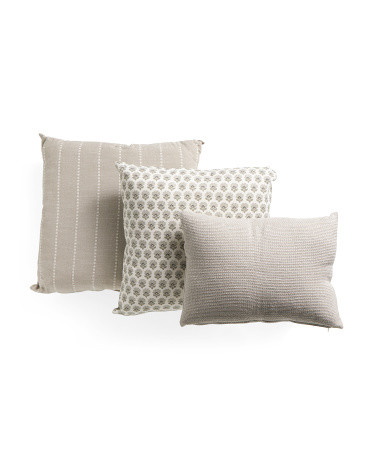 3pc Coordinating Pillows Set | Marshalls