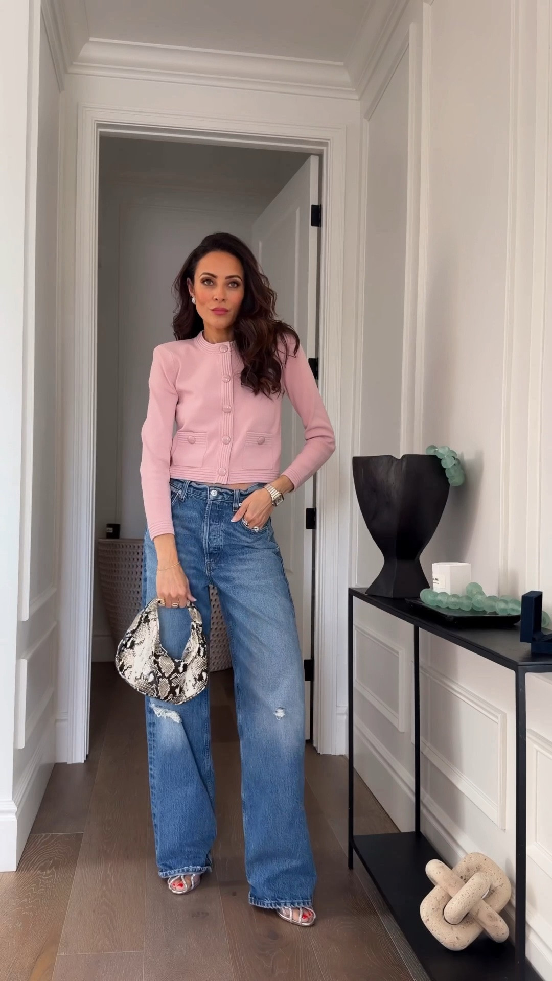 Not your average Mother’s Day outfit 💕 
Cardigan XS
Denim 24, size down runs big!

#LTKMothersDay #LTKOver40 #LTKSeasonal