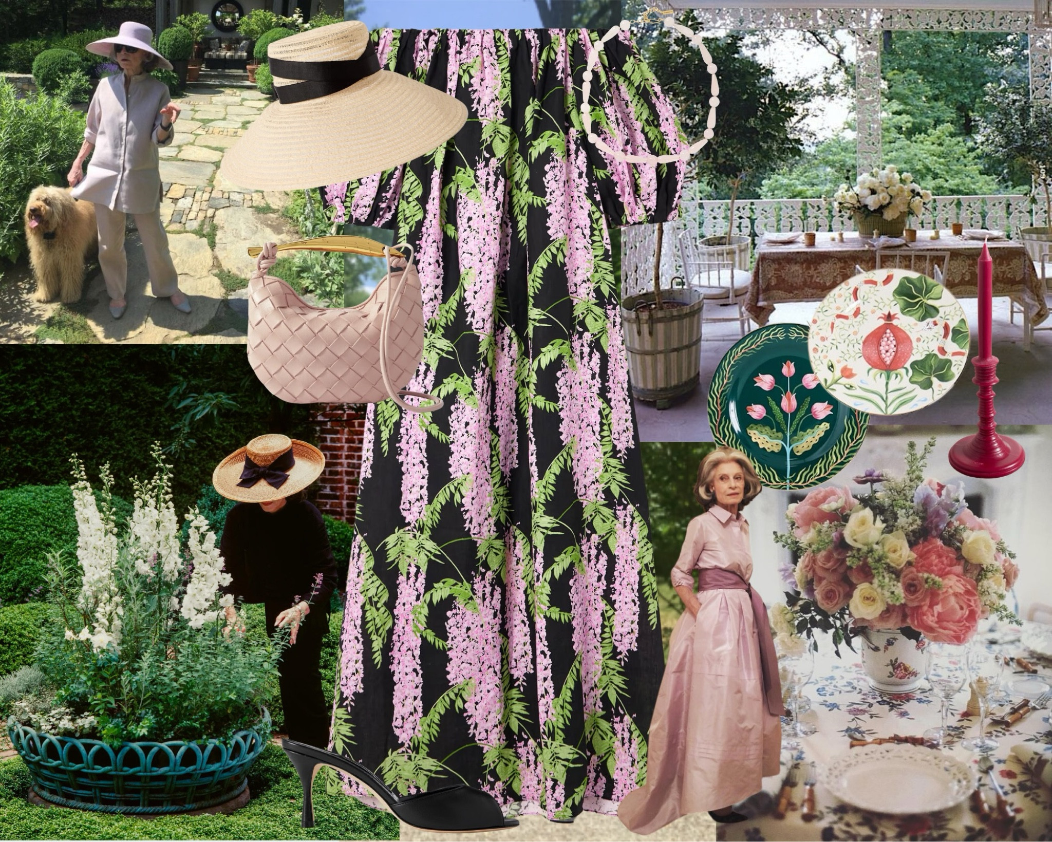 It looks like it will finally be cool enough to celebrate alfresco again soon so it’s time to get your garden party attire ready with the help of Net-a-Porter. As a jumping off point, I was inspired by some of the chicest women and what they might wear for a soiree in their own gardens. #NETAPORTER #ad

#LTKSeasonal