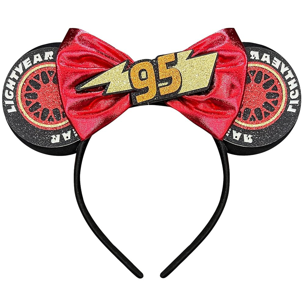 Cute Sequin Bows Mouse Ears Headband for Women - Halloween | Amazon (US)