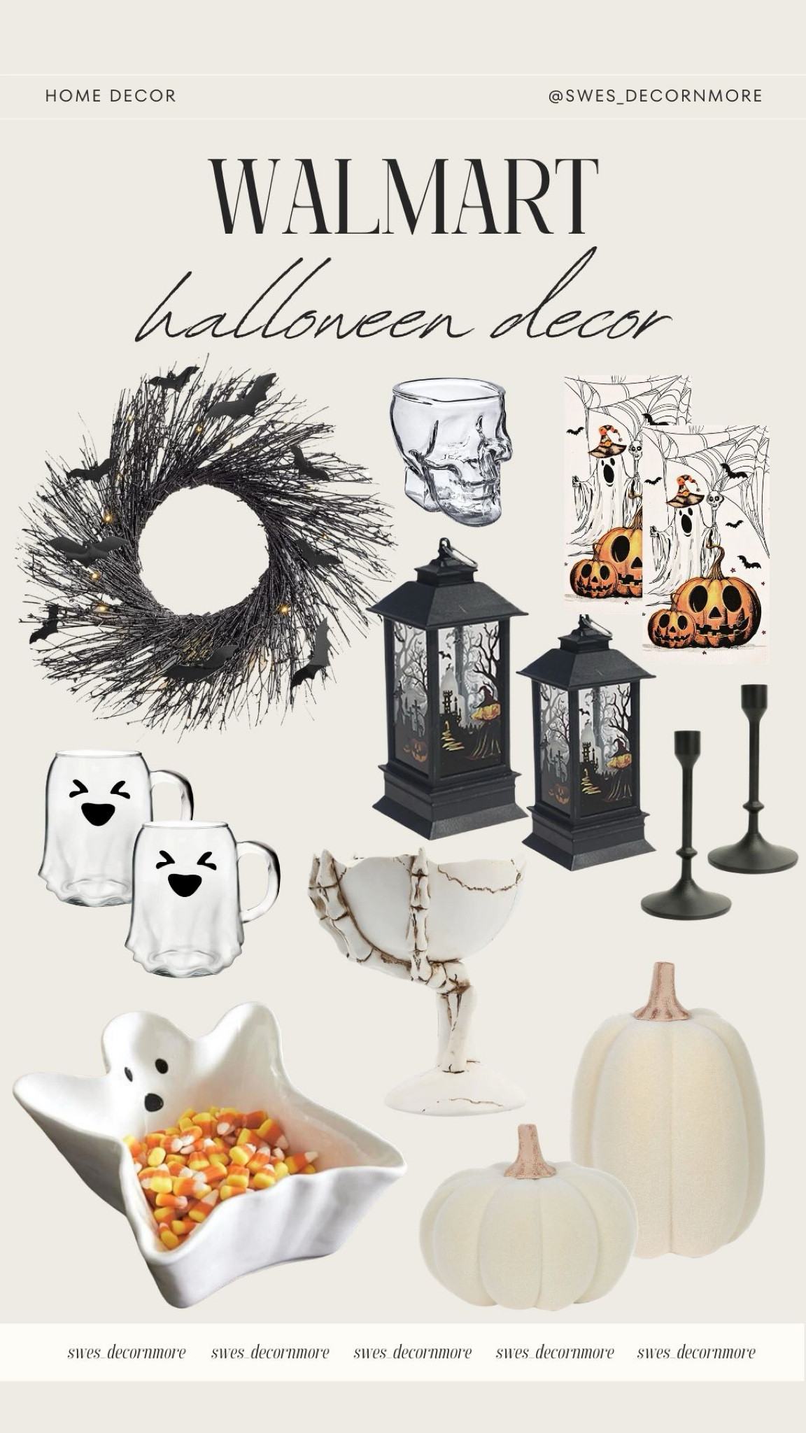 Walmart Halloween decor. These faux pumpkins and spooky lanterns are perfect front porch decor. 

#LTKStyleTip #LTKSeasonal #LTKHome