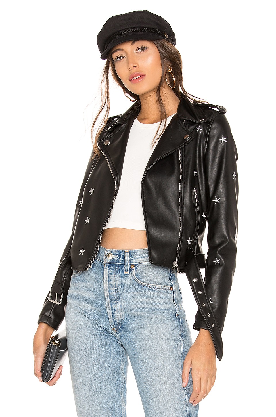 Lydia Embroidered Moto Jacket
                    
                    superdown | Revolve Clothing (Global)