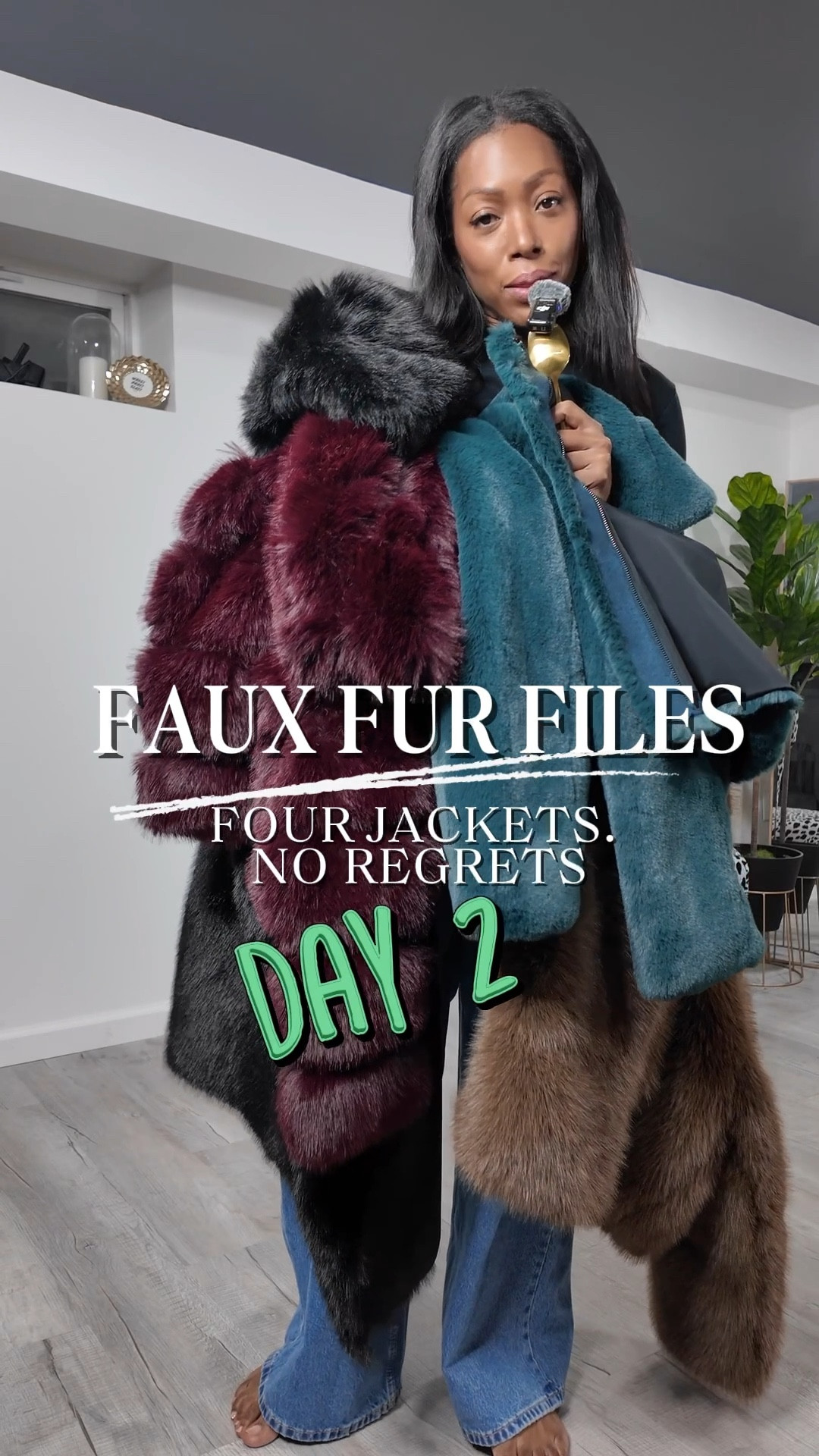 Faux fur for the win!

#LTKHoliday #LTKOver40 #LTKMidsize