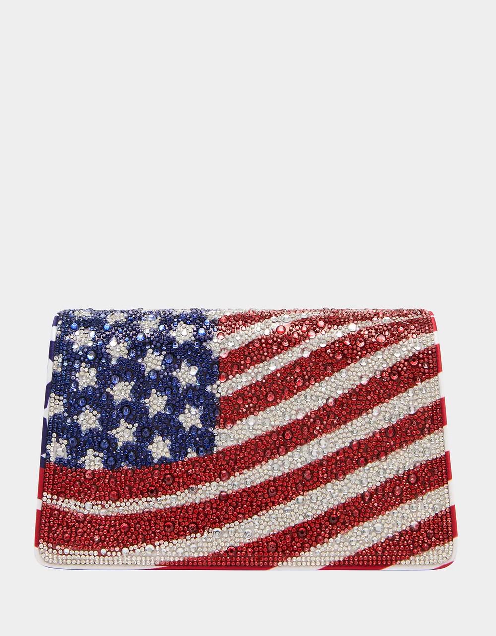OH MY STARS! CROSSBODY RED/WHITE/BLUE | USA Flag Crossbody Handbag | Betsey Johnson