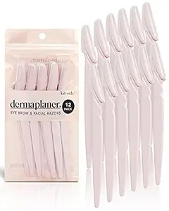 Kitsch Dermaplaning Tool - Face Razors for Women and Men, Eyebrow Trimmer & Face Shaver for Women... | Amazon (US)