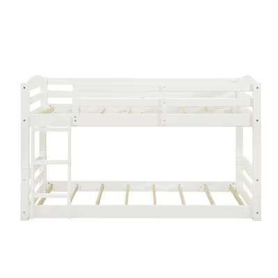 DHP Sierra White Twin Over Twin Bunk Bed Lowes.com | Lowe's