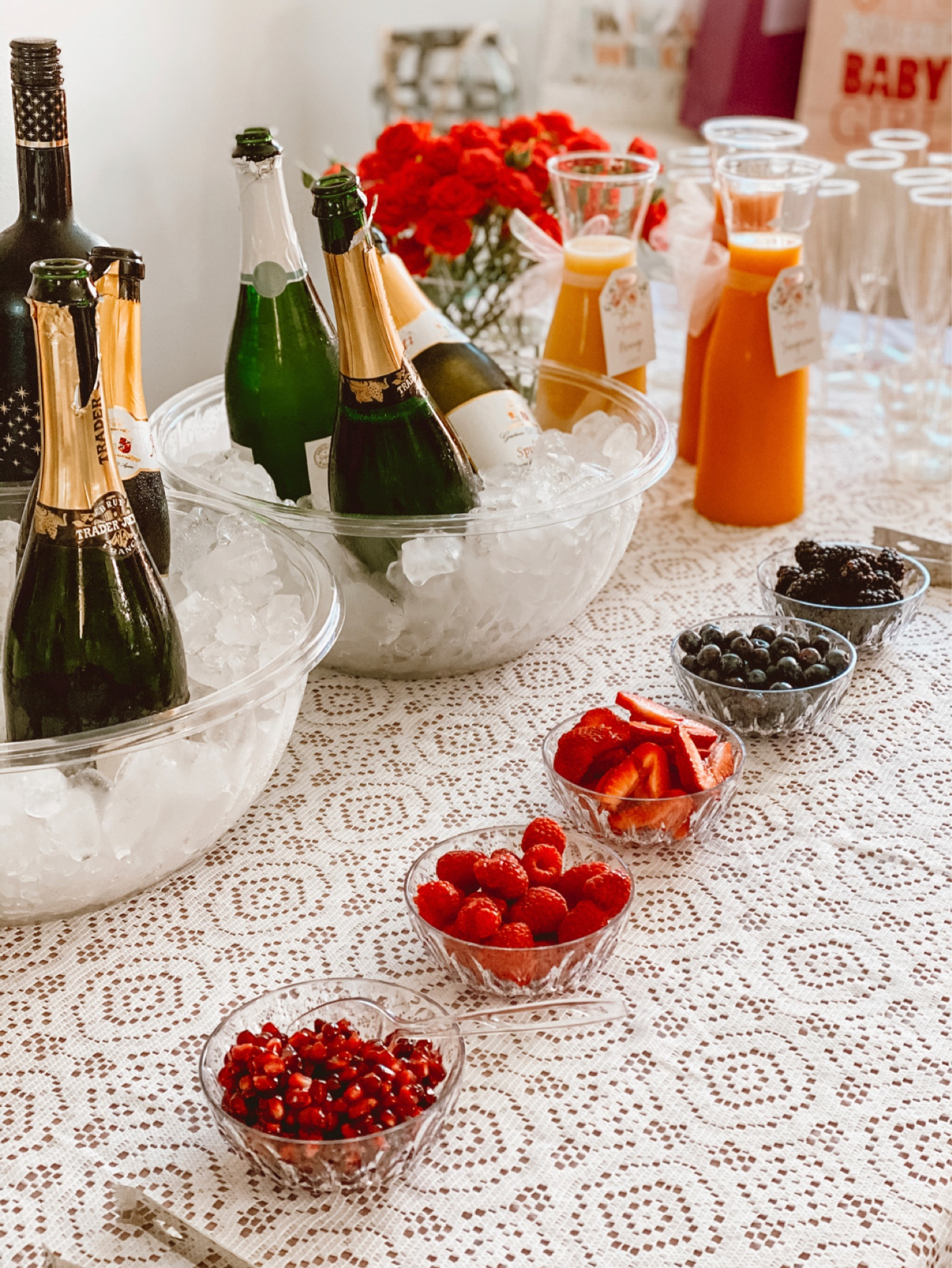 This baby shower Momosa bar that I posted a while ago has had a lot of attention on my LTK lately so I’m posting it again!  A mimosa bar is such a cute, easy way to elevate any celebration! Cheers. 🥂

#LTKbaby #LTKparties #LTKwedding