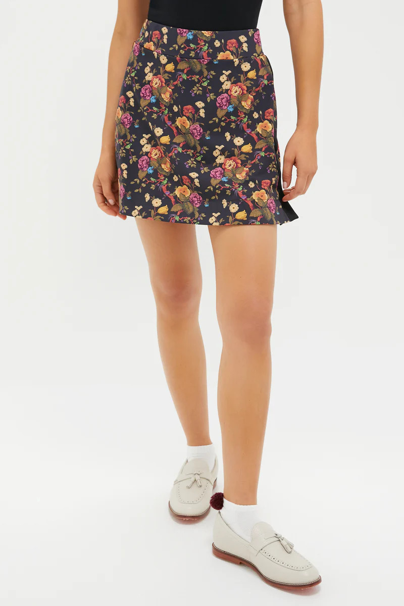 Baroque Floral 16 Inch Performance Stretch Woven Karrie Golf Skirt | Tuckernuck (US)