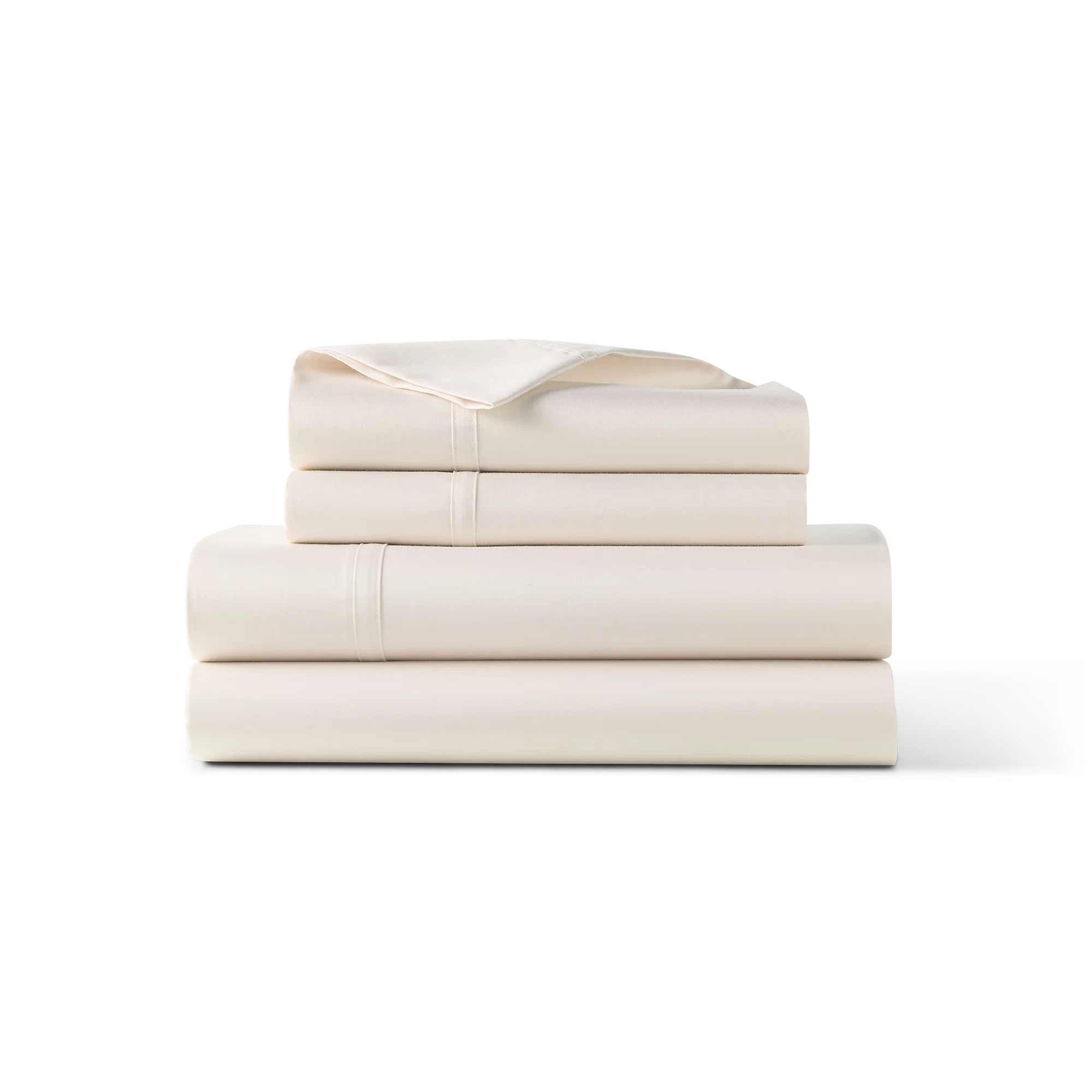 Spencer Solid 475 Thread Count 100% Cotton Queen Sheet Set | Wayfair North America