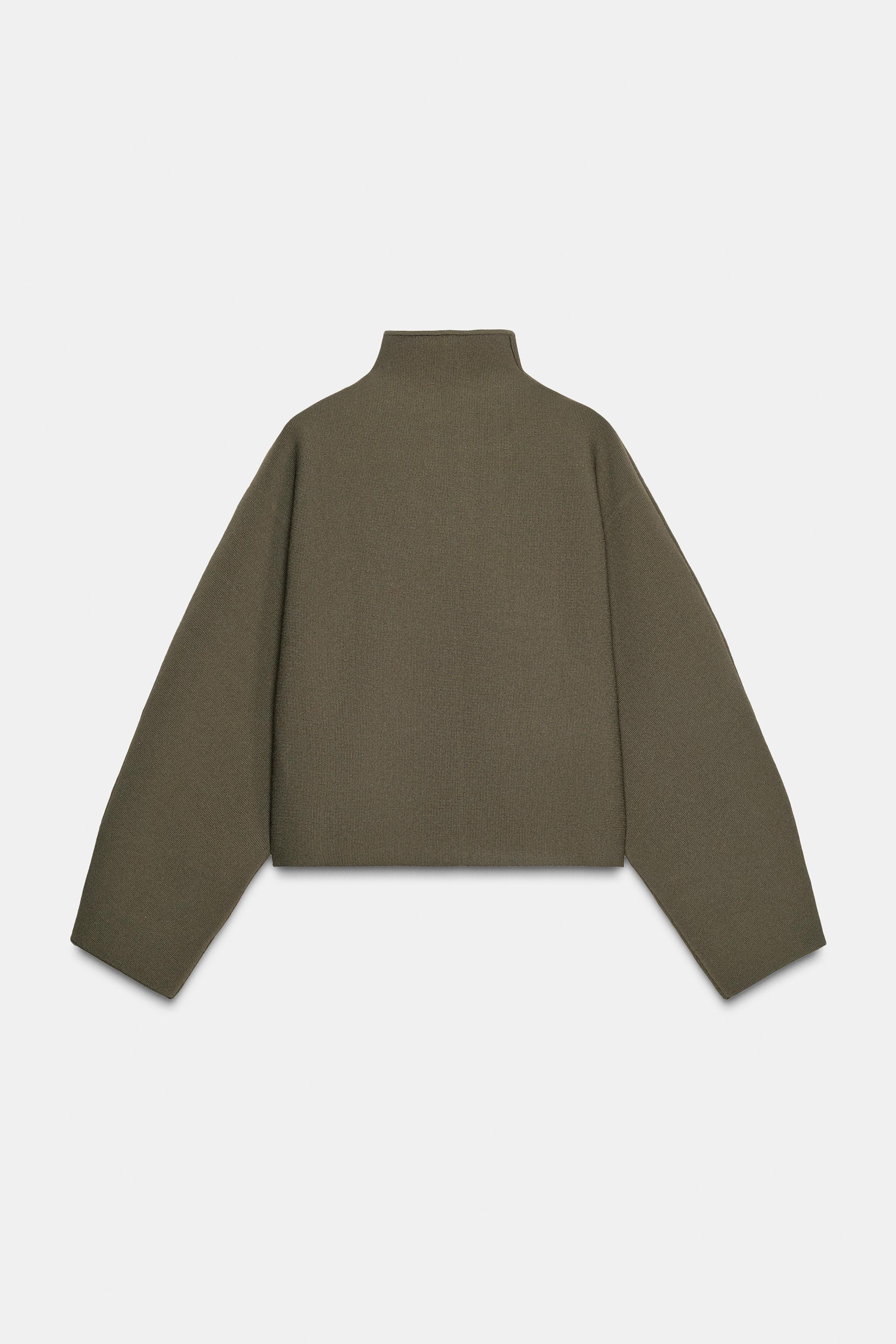 KNIT ZIP-UP JACKET | Zara UK