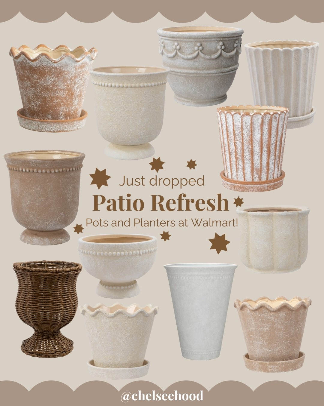 These new pots and planters from Walmart are just too good! 

#LTKSeasonal #LTKHome