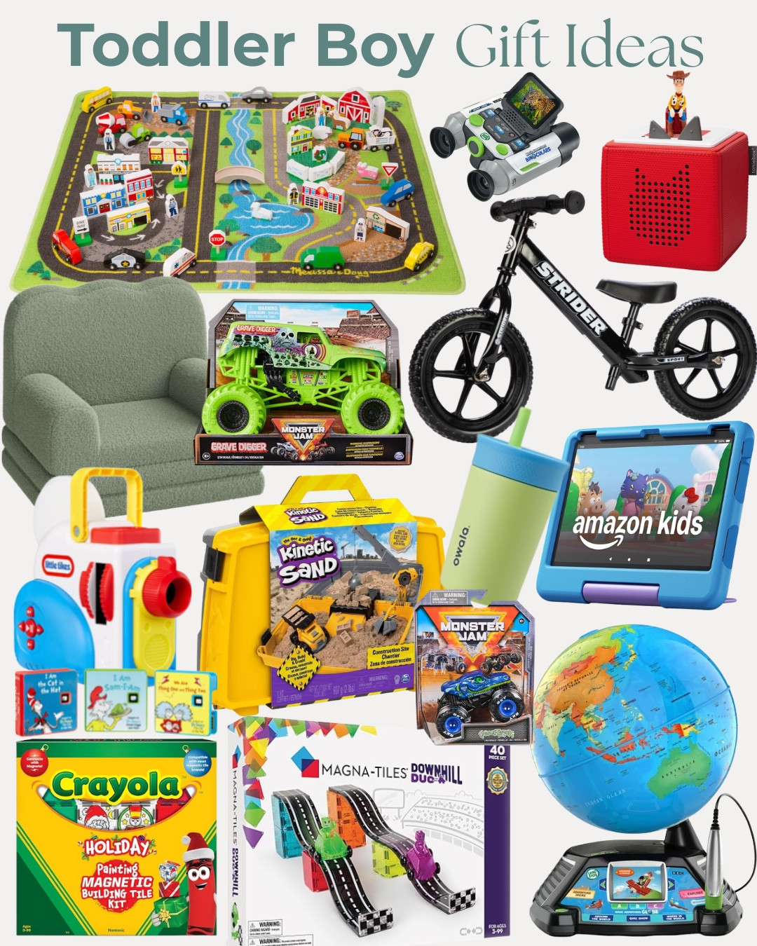 Toddler gift ideas

Toddler boy gift ideas, toddler girl gifts, toddler gift guide, holiday gift guide, Christmas gift guide for toddlers, Christmas gift ideas,  toddler gifts, toddler toys, Christmas 2025

#LTKKids #LTKHoliday #LTKGiftGuide