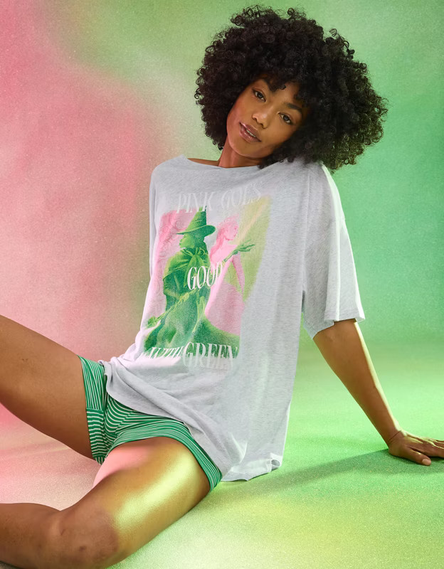 Aerie x Wicked Sleep Happens Night Tee | American Eagle Outfitters (US & CA)