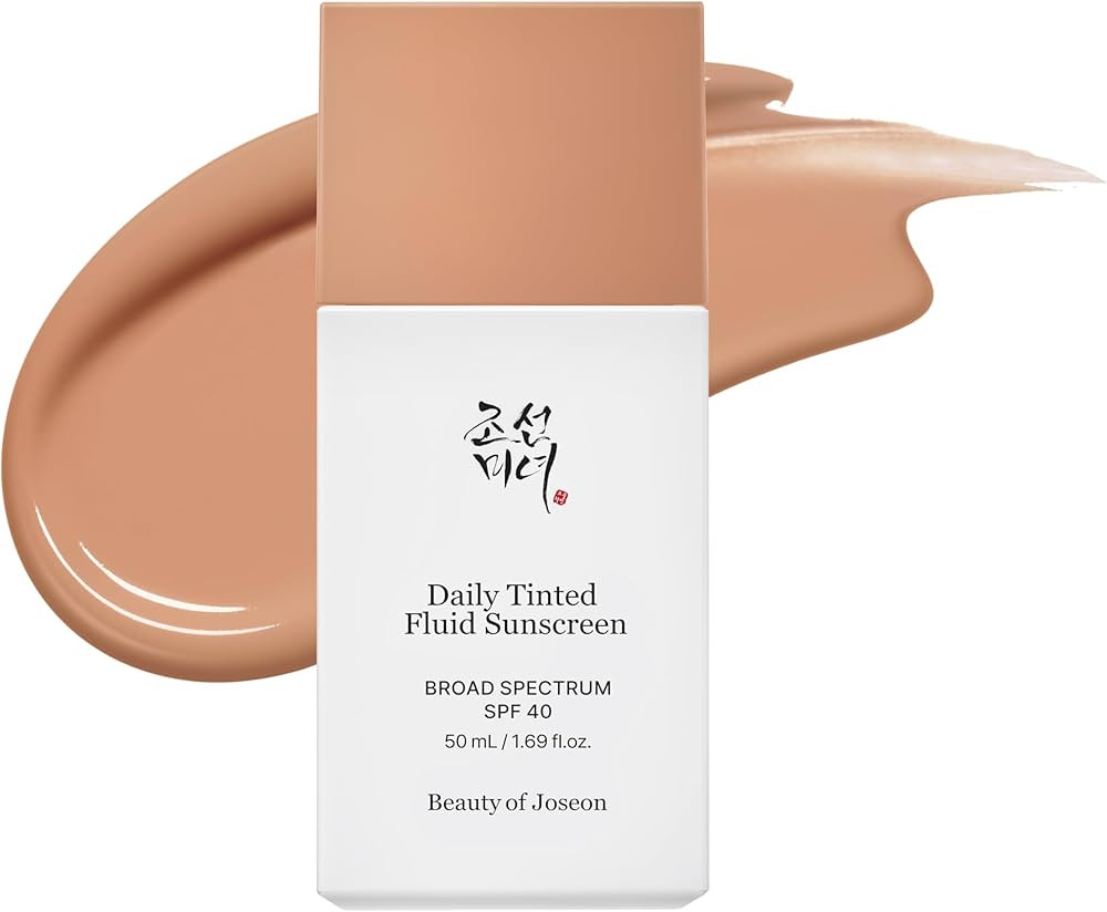 Beauty of Joseon Daily Tinted Fluid Sunscreen 12 Shades for Face Moisturizing Broad Spectrum SPF ... | Amazon (US)