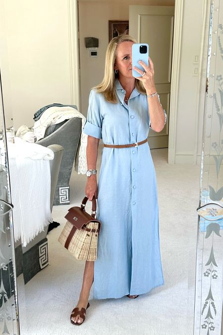The perfect linen short dress for summer and travel 
It’s true to size and times and several colors. Great as a swimsuit cover-up also! 
Hermès sandals, Hermès pop belt 

#LTKtravel #LTKFind #LTKstyletip