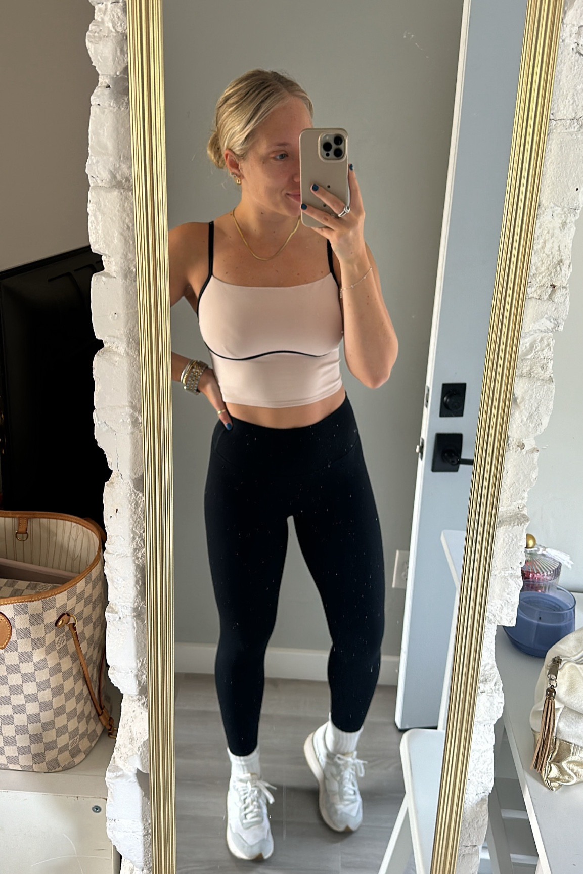 Wearing a M in this luxury look alike workout top! Adjustable straps too.

#LTKFindsUnder100 #LTKFindsUnder50 #LTKStyleTip