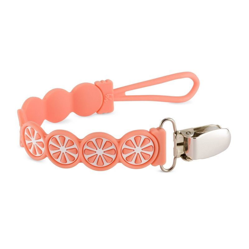 BooginHead PaciGrip Silicone Citrus Pacifier Holder | Target