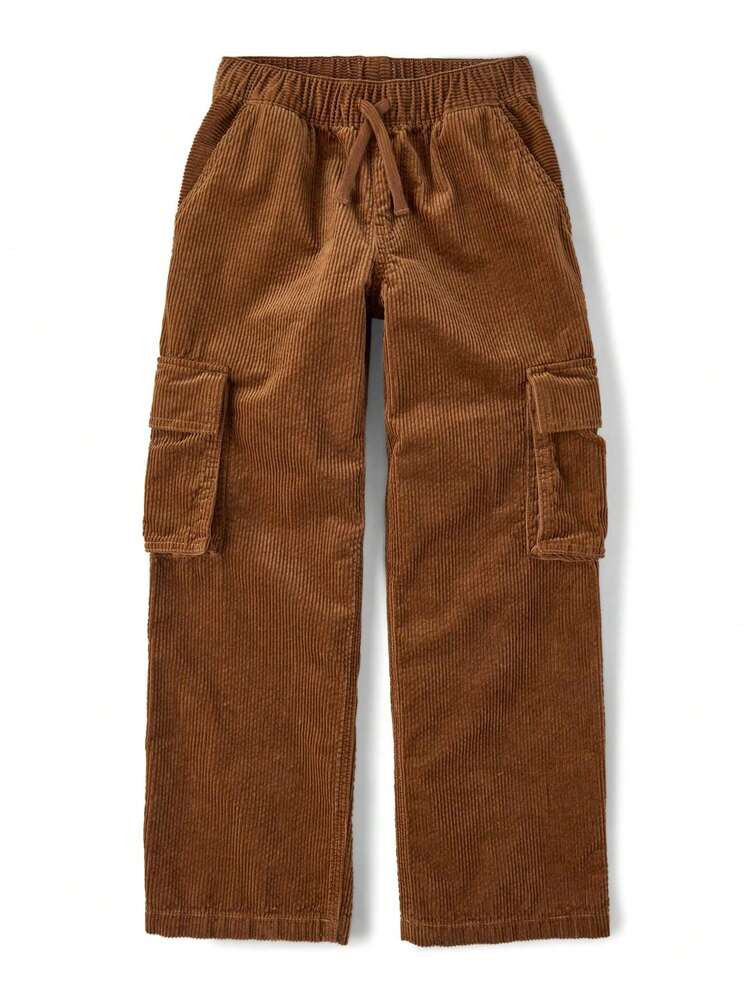 The Children's PLACE Kids Corduroy Wide Leg Cargo Pants | SHEIN