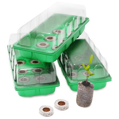 Window Garden Mini Greenhouse Seed Starter Kit - 3 Pack | Target