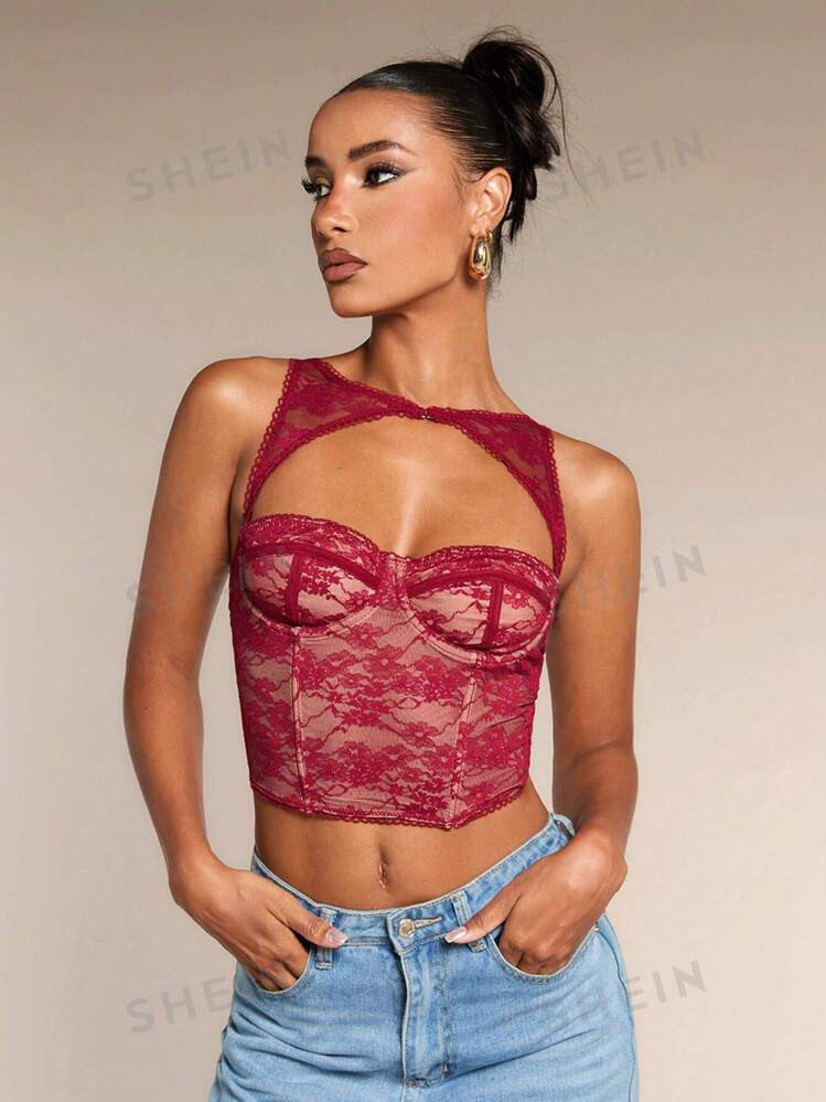 SHEIN BAE Music Festival Holiday Black  Removable Corset Top,
Concert Outfits | SHEIN USA | SHEIN