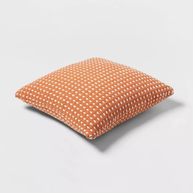 Woven Dot Square Throw Pillow - Threshold™ | Target
