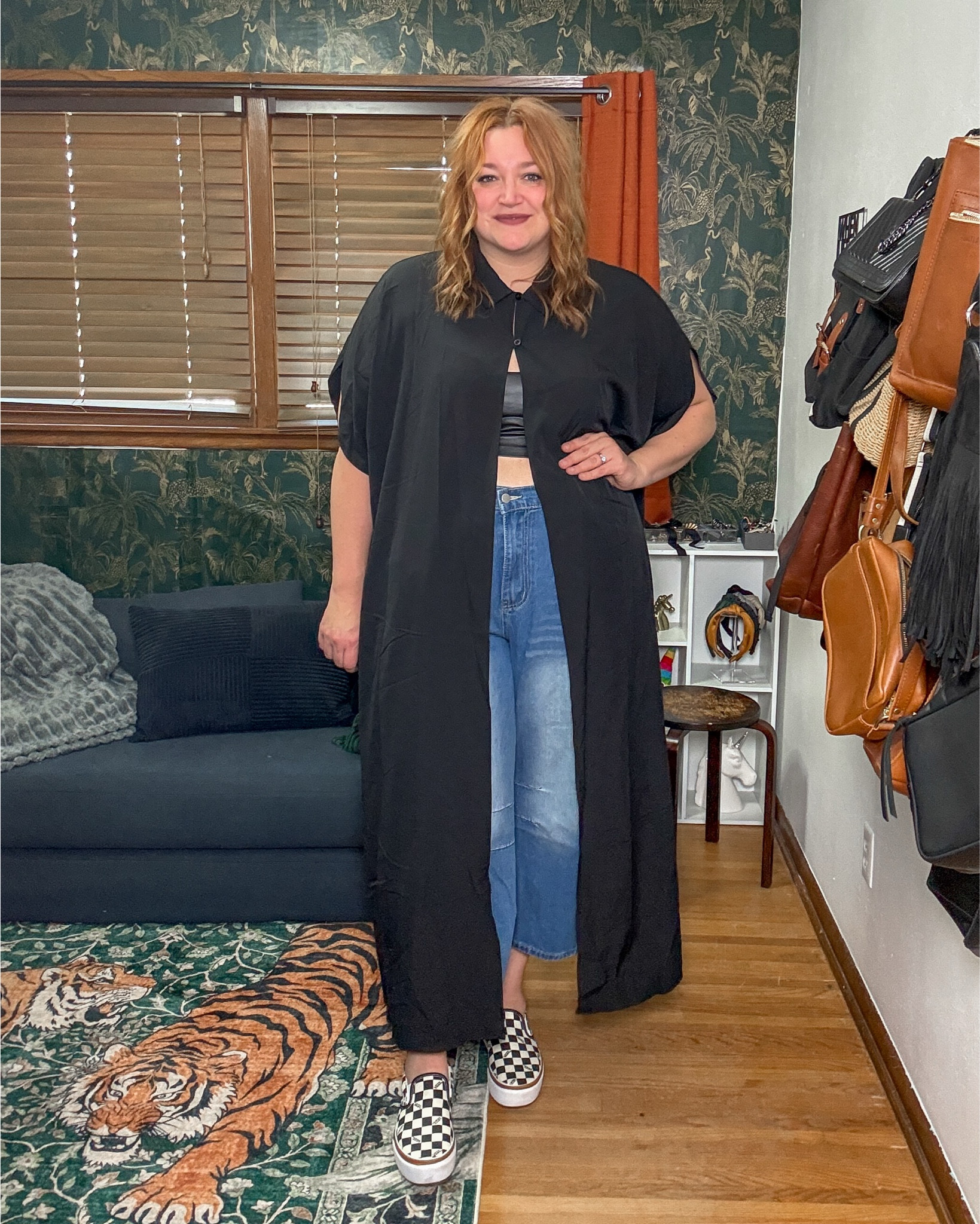 Cool edgy spring and summer look.

Wearing 3X code USQS4tarajanestyle439 to save.

#LTKootd #LTKMidsize #LTKPlusSize