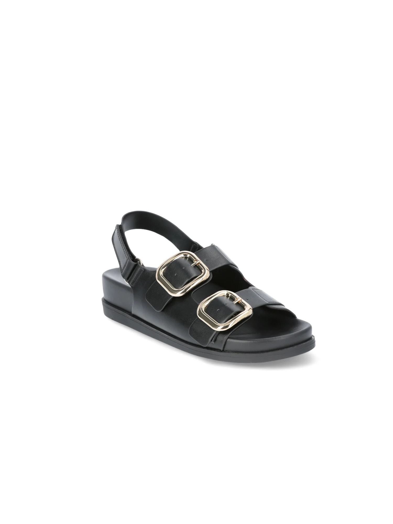 Time and Tru Women's Dad Buckle Slingback Sandals, Sizes 6-11 | Walmart (US)