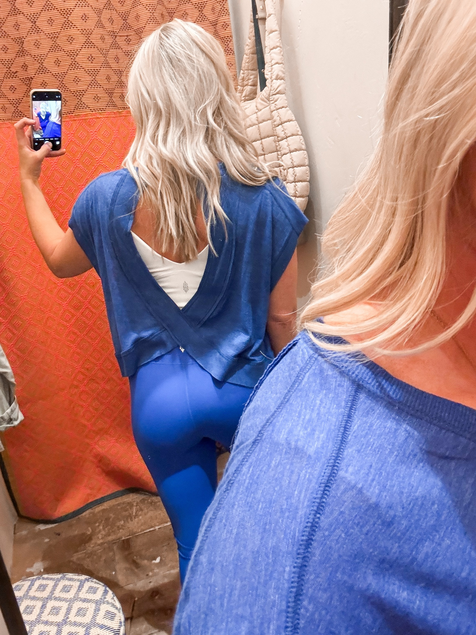 Cute relaxed Free People T-shirt 
Buttery soft leggings 
Both tts. Free People 

#LTKFitness #LTKStyleTip #LTKFindsUnder50