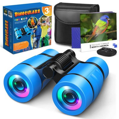 FUNFORFUN Kids Binoculars, Gifts for 3 4 5 6 7 8 Year Old Boys Girls, 4X Compact High Resolution Binocular, Outdoor Toys for Boys 3-12 Years Old | Target