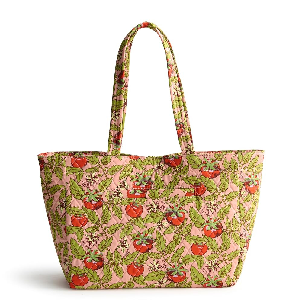 Vera Bradley Premium Cotton Small Hathaway Tote | Amazon (US)