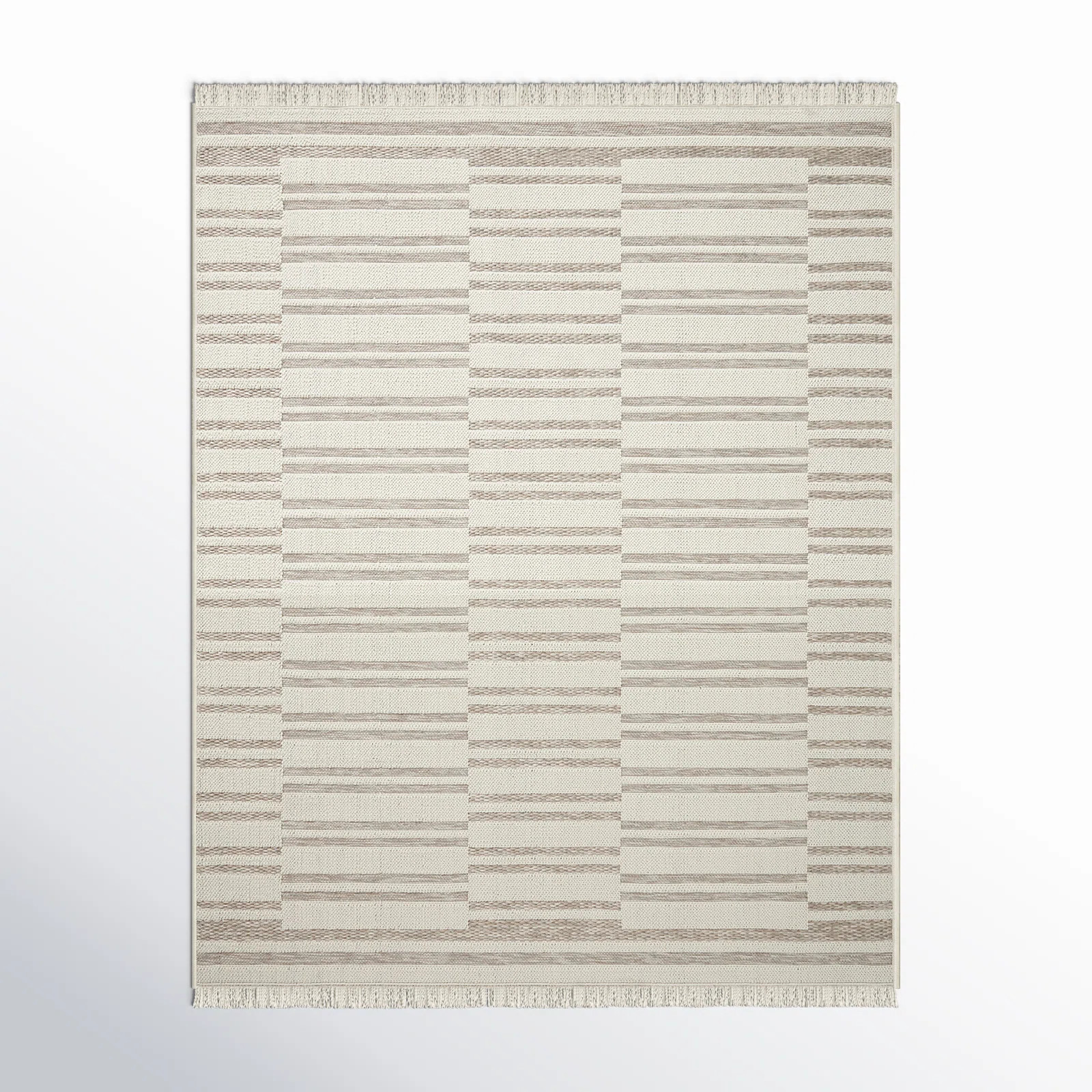 Malibu Brown/Beige Indoor / Outdoor Area Rug | Wayfair North America