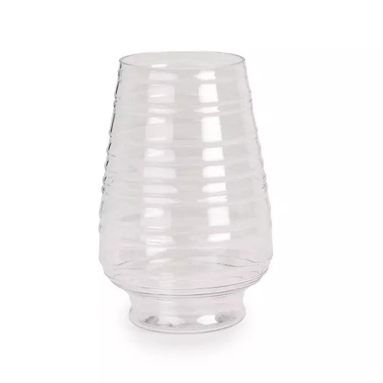 New! Clear Acrylic Tall Ribbed Tumbler | Kirklands