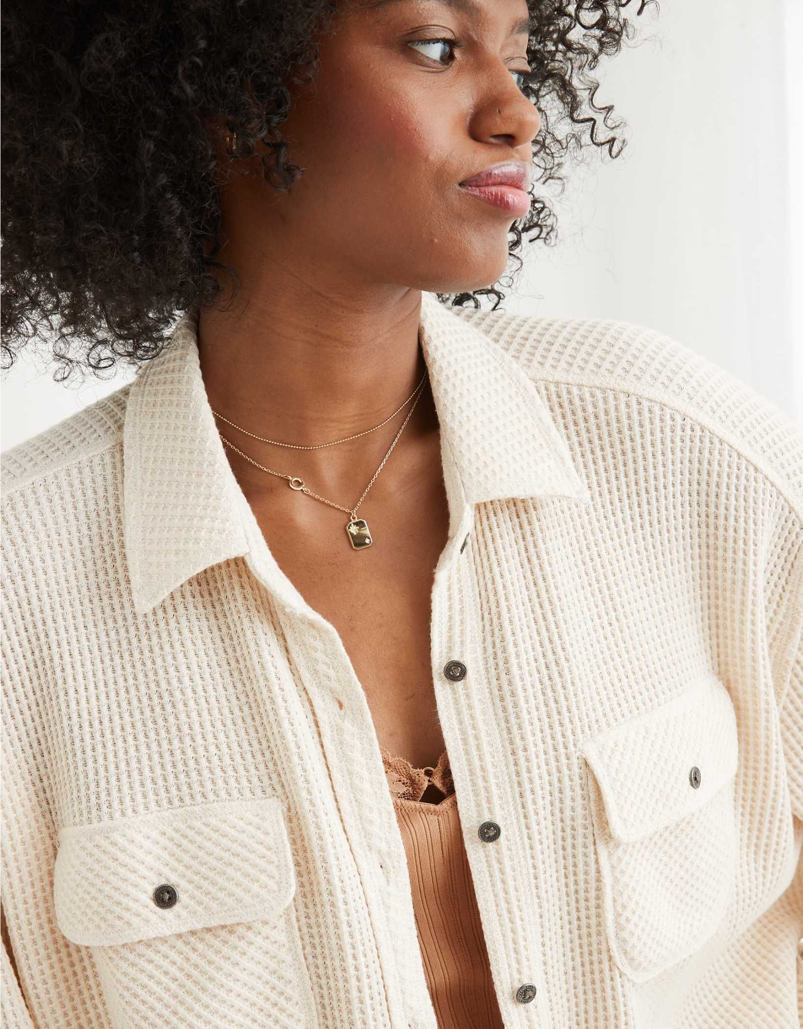 Aerie LumberJane Waffle Shirt | Aerie