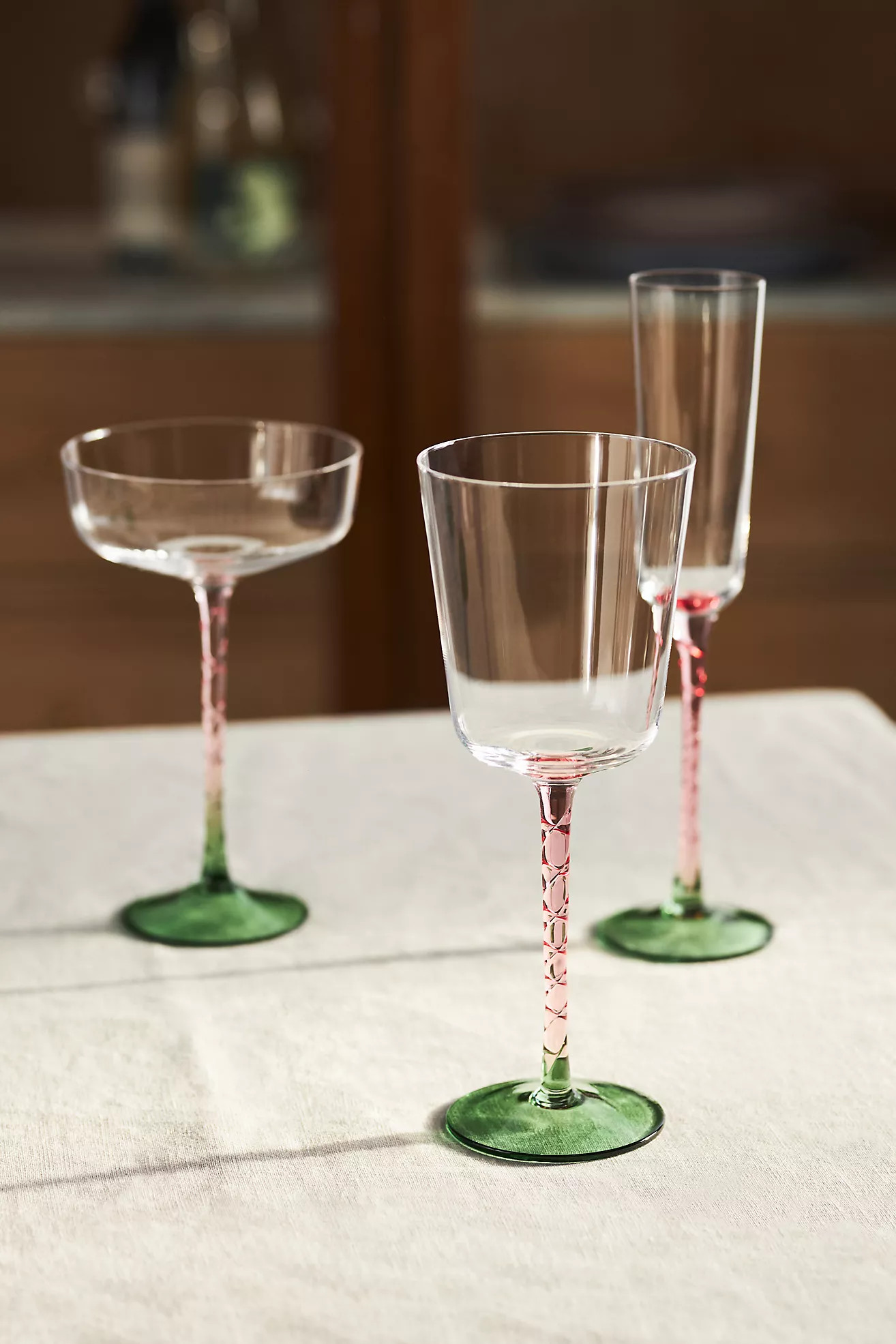 Margot Coupe Glasses, Set of 4 | Anthropologie (US)