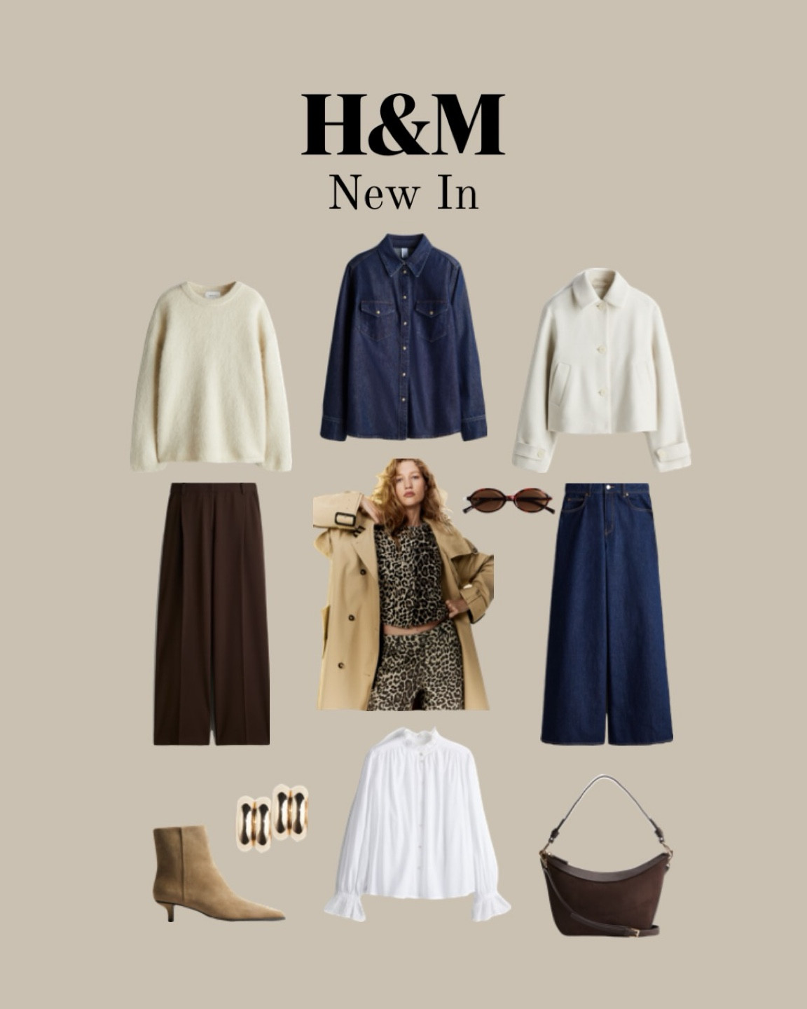 New In H&M

Novità H&M, denim scuro, dark denim jeans, maglioni mohair, animalier, brown trend alert, stivaletti scamosciati, cosa indossare in inverno, idee look gennaio, pantaloni eleganti marroni, trench

#LTKeurope #LTKitalia #LTKwinter