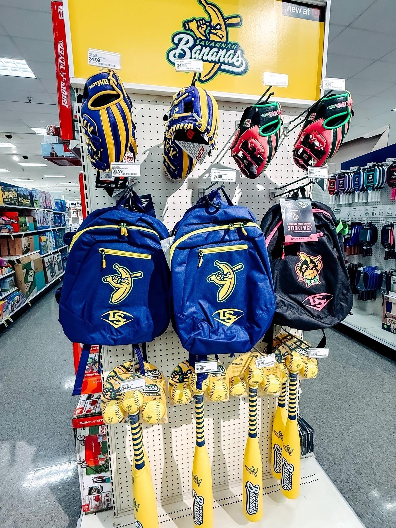 Target has Savannah Bananas baseball goodies for kids! How fun!! 

#target #targetfinds #baseball #savannahbananas #funfinds #baseballseason #baseballlife