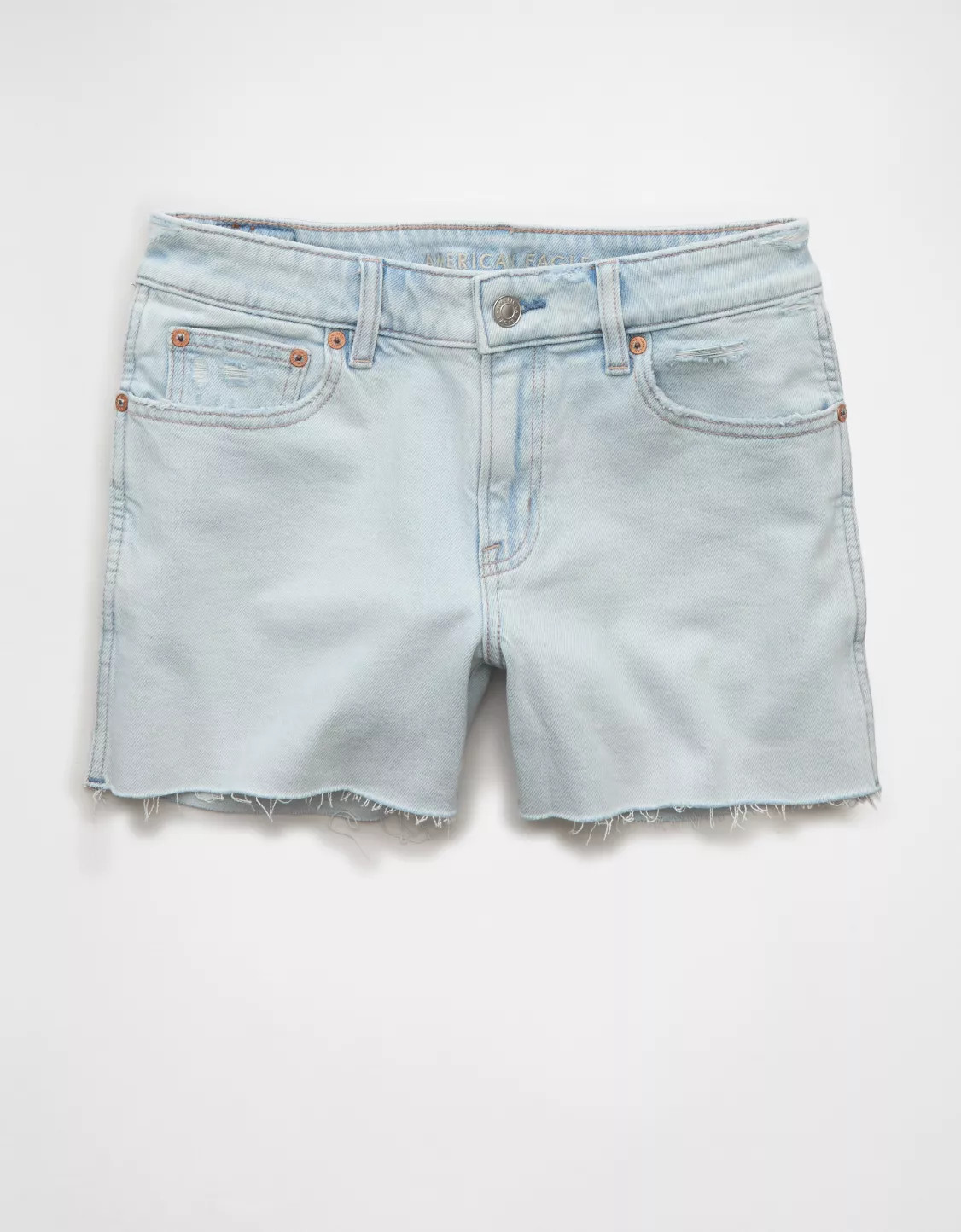 AE Stretch Low-Rise Perfect Midi Short | American Eagle Outfitters (US & CA)