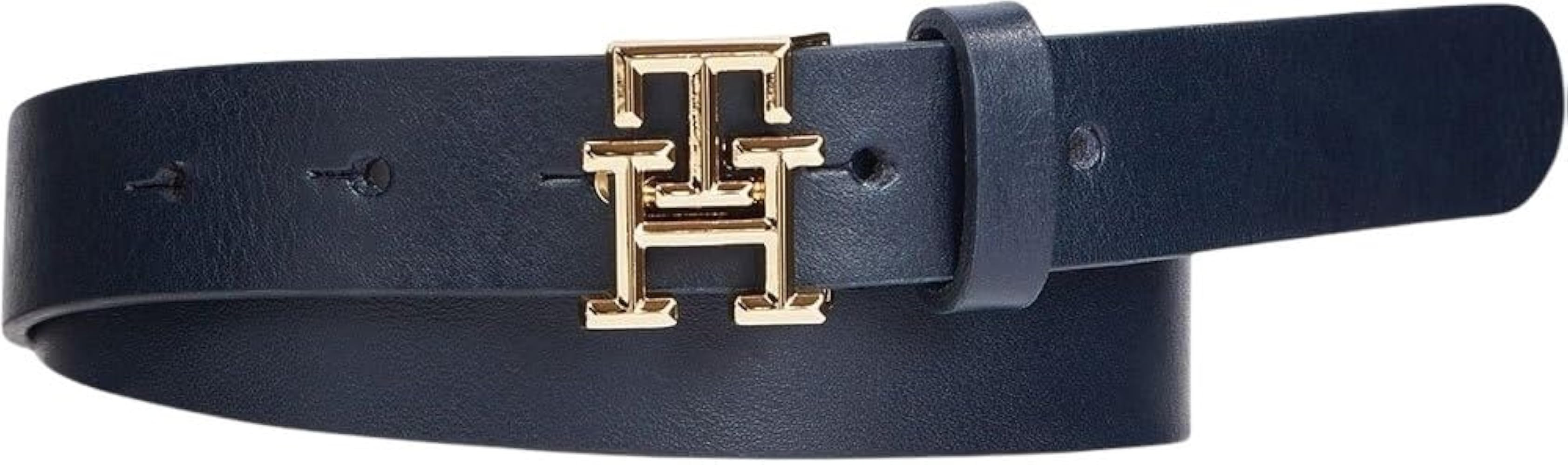 Tommy Hilfiger Women\u2019s TH Logo 2.5 Leather Belt | Amazon (UK)