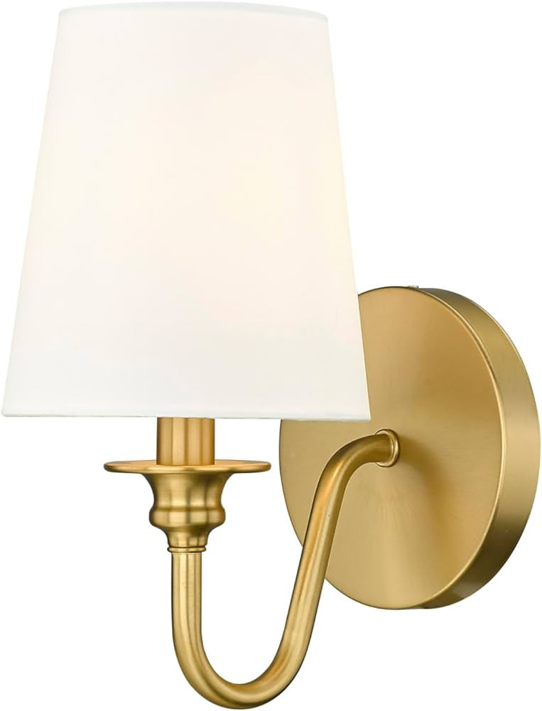 Z-Lite 7509-1S-MGLD Gianna Wall Sconce, 1-Light 60 Watts, Modern Gold | Amazon (US)