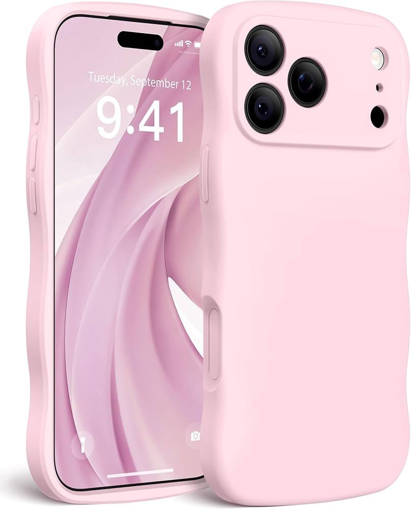 Magnetic for iPhone 17 Pro Case, [Full Camera Protection][Compatible with MagSafe] Cute Wave Fram... | Amazon (US)