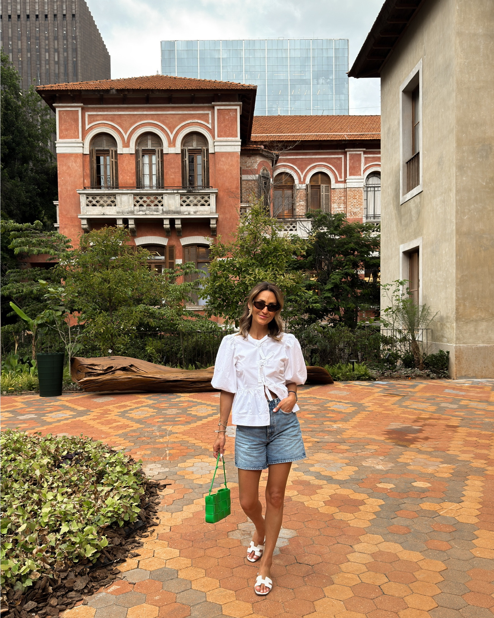 The Ganni top is on sale in a few different colors and I’m obsessed! Wore this lightweight cotton top in Brazil and pulling it out for spring! Definitely a great piece for the weekend to office with a with tank underneath!

#LTKSeasonal #LTKootd #LTKSaleAlert
