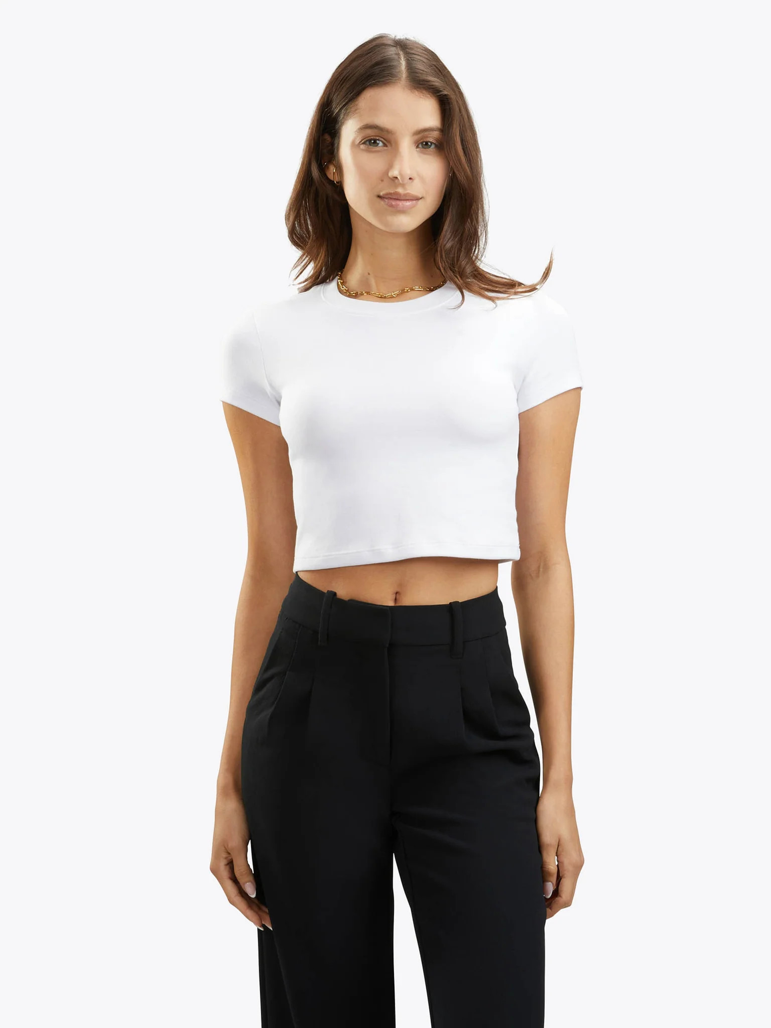 Tomboy Tee Cropped | Cuts Clothing