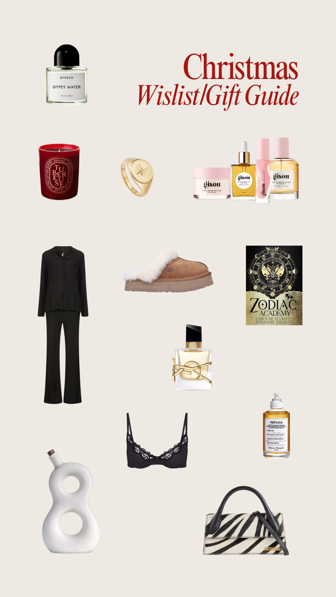 Last minute Christmas wishlist/gift guide inspo 🖤  

 #LTKgiftguide #LTKluxury #LTKhome