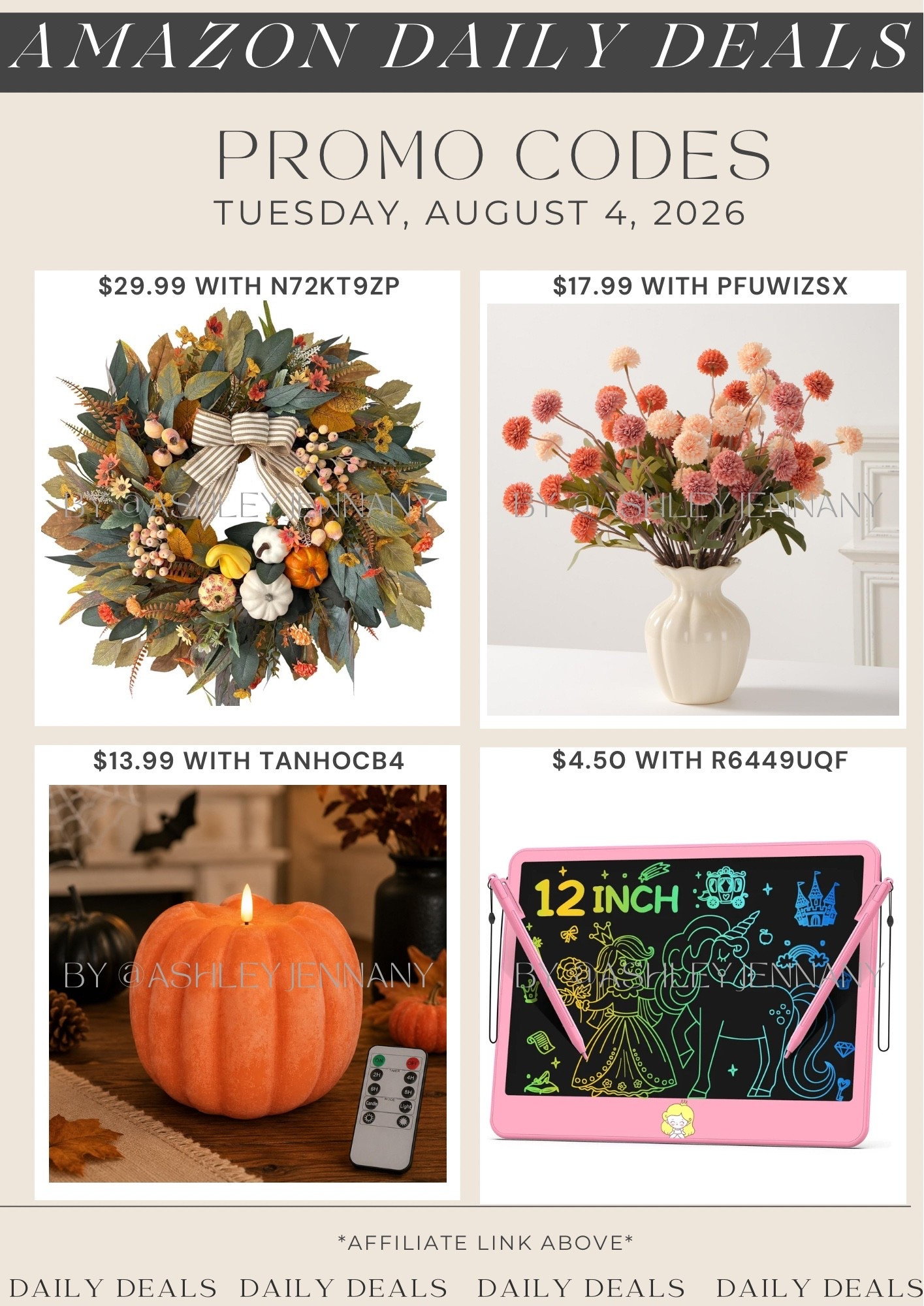 Amazon deals

#LTKSeasonal #LTKSaleAlert #LTKHome